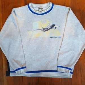 Vintage Boeing Crewneck Sweatshirt